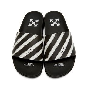 Off-White Pool Slides